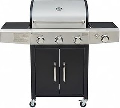 Guía para elegir la mejor barbacoa de gas con carro de acero inoxidable