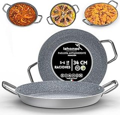 Mejores paelleras aptas para horno: comparativa de marcas y modelos