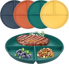 Mejores Platos con Compartimentos para tus Comidas al Aire Libre