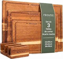 sets de tablas para cortar y servir