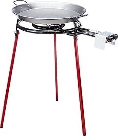 Comparativa de las mejores paelleras con asas reforzadas para cocinar al aire libre