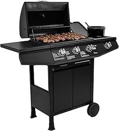 planchas de gas mixtas de parrilla y plancha