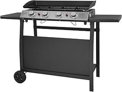 planchas de gas de cuatro quemadores
