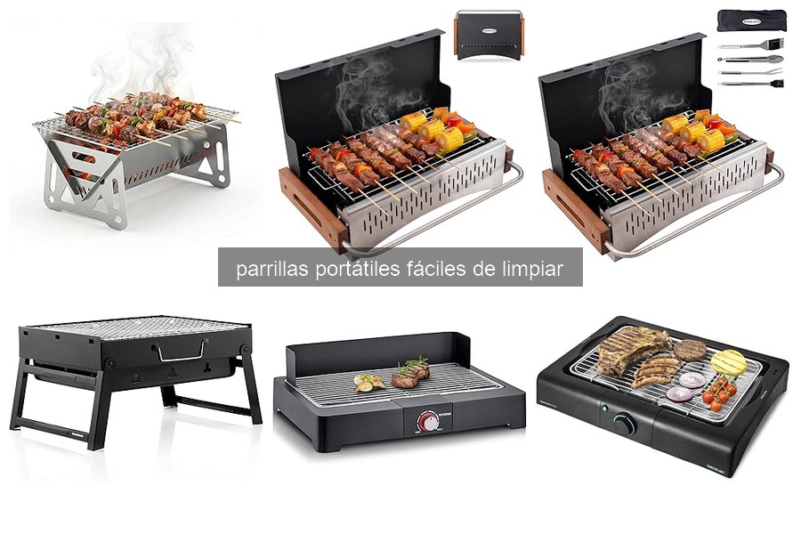Beneficios de las Parrillas Portátiles Fáciles de Limpiar