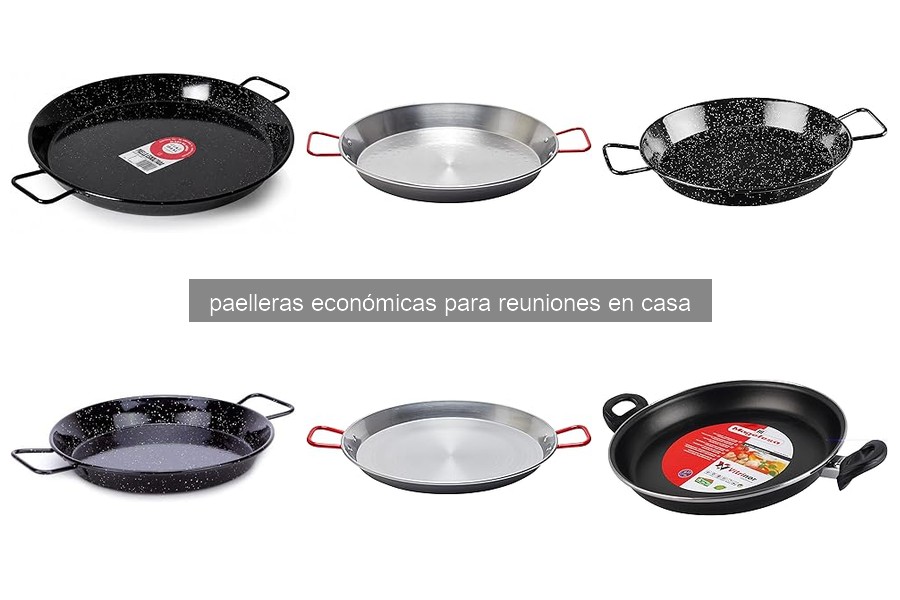 Características clave de una buena paellera económica