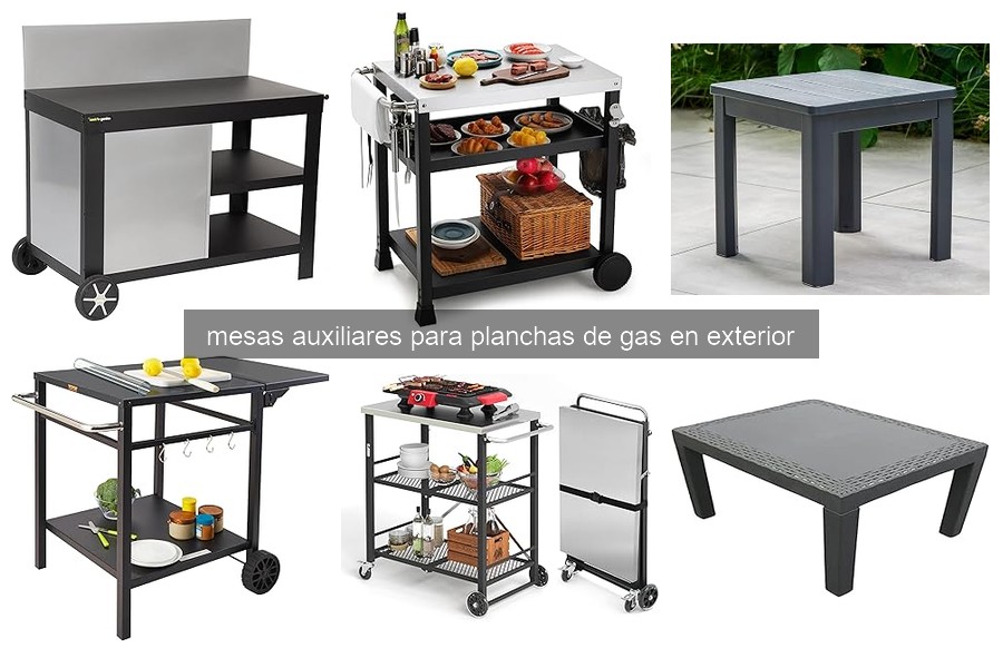 Características y Ventajas de Mesas Auxiliares para Planchas de Gas
