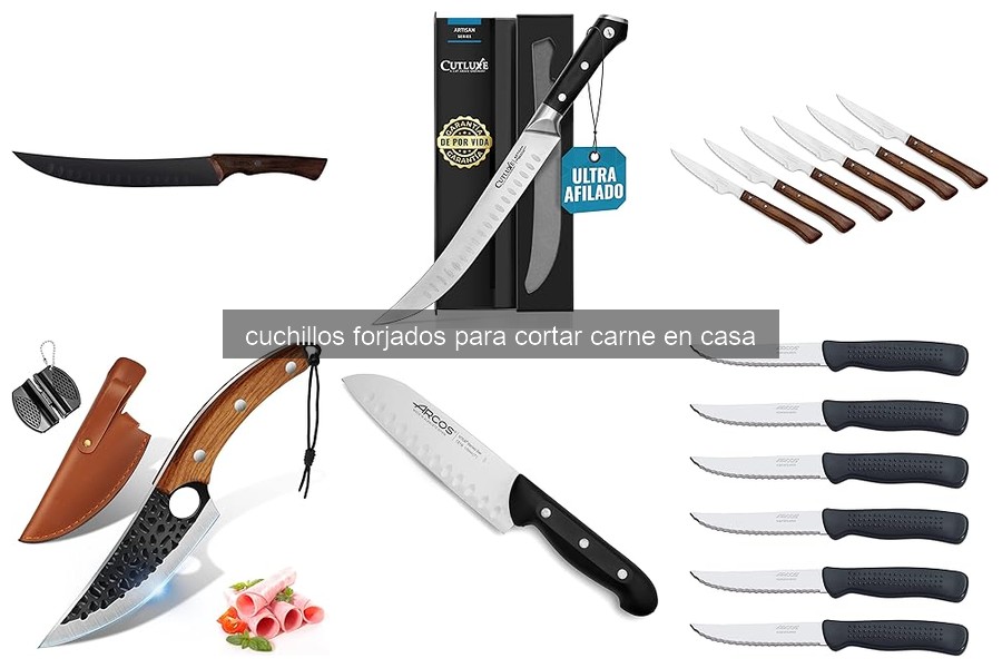Cómo cuidar y mantener cuchillos forjados para carne