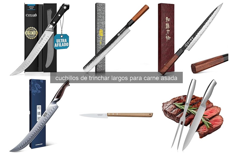 Cómo elegir el cuchillo de trinchar ideal para carne asada