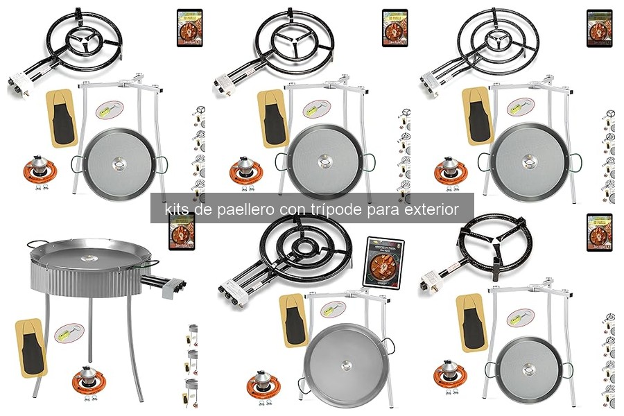 Cómo elegir el kit de paellero con trípode adecuado