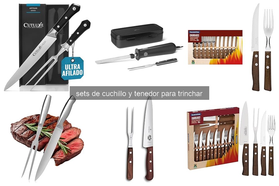 Cómo elegir el mejor set de cuchillos y tenedores para trinchar