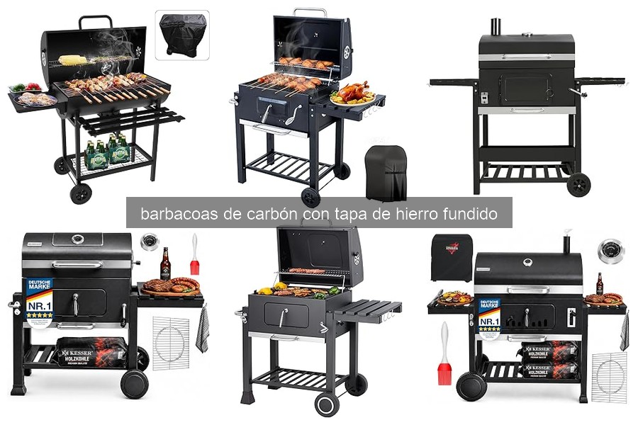 Cómo elegir la mejor barbacoa de carbón con tapa de hierro