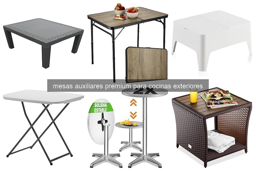 Cómo elegir la mesa auxiliar premium para tu cocina exterior