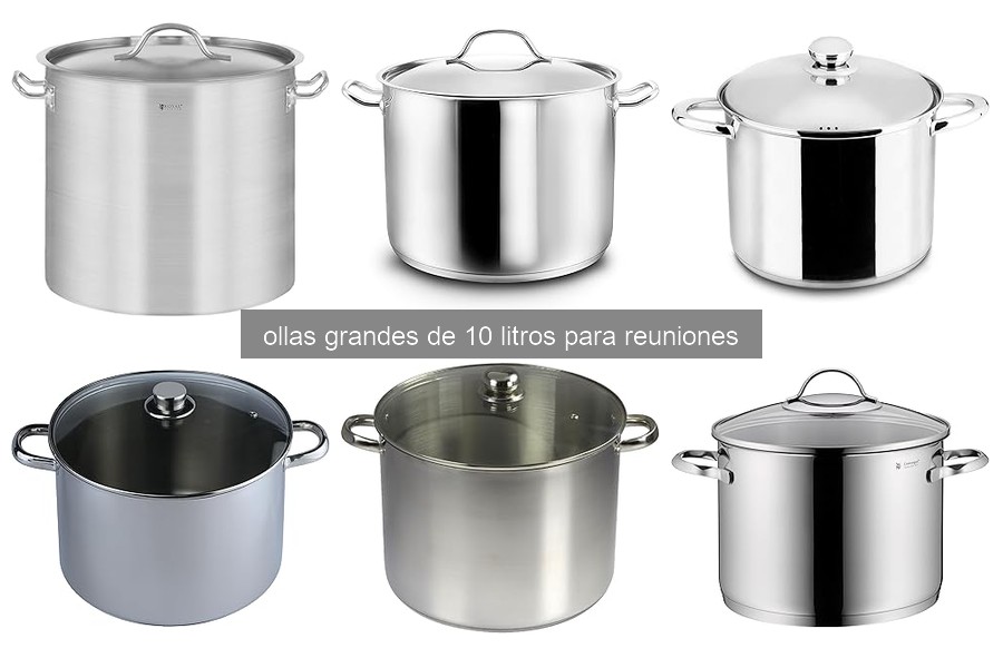 Cómo elegir la olla grande perfecta para reuniones (10L+)