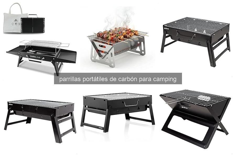Cómo elegir la parrilla portátil de carbón perfecta para camping