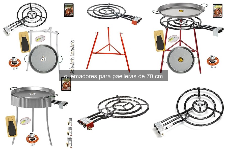Cómo instalar un quemador para paellera de 70 cm