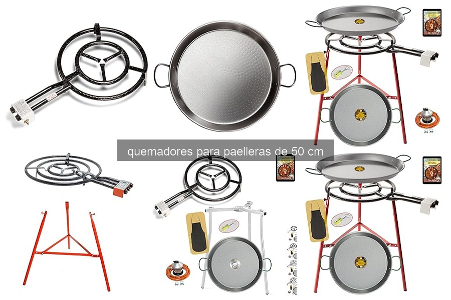 Cómo instalar un quemador para paelleras de 50 cm