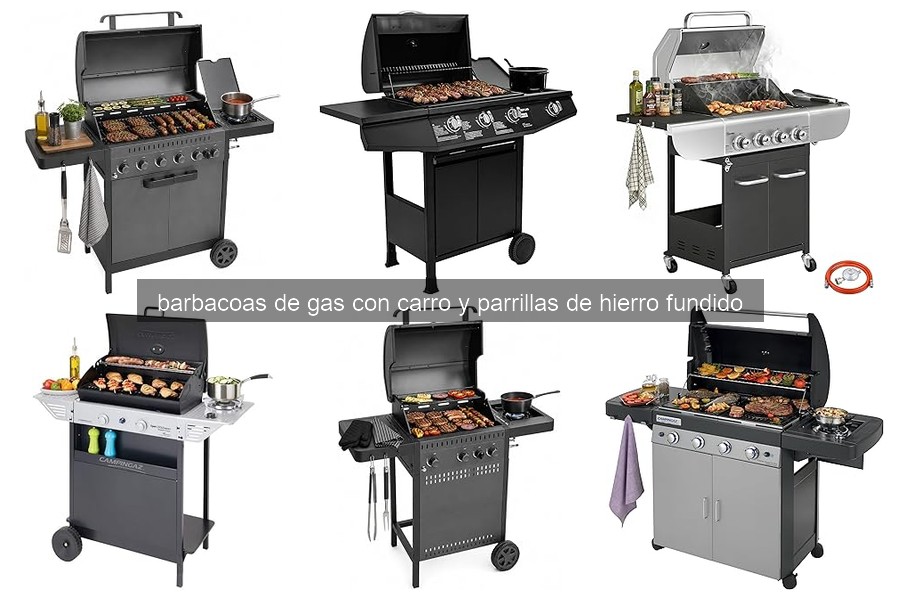 Cómo instalar una barbacoa de gas con carro fácilmente
