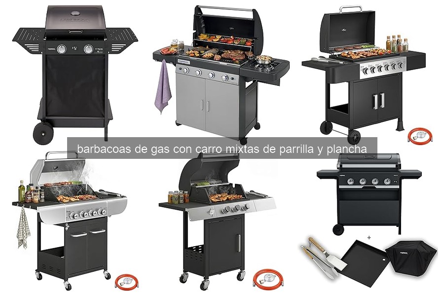 Cómo instalar y usar una barbacoa de gas con carro mixtas