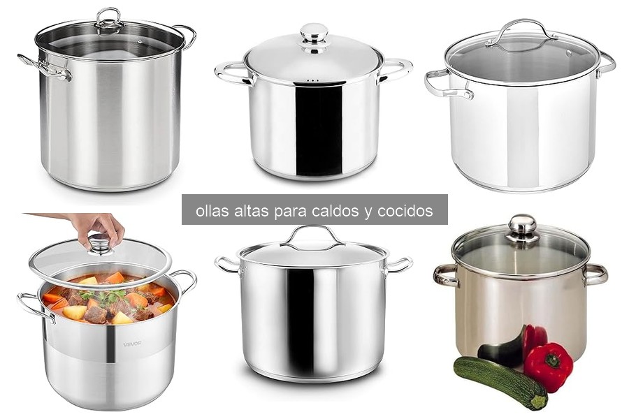 Cómo limpiar y cuidar ollas altas para caldos y cocidos