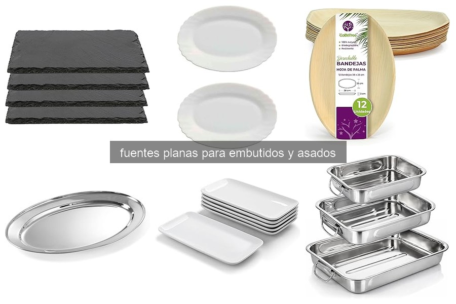 Cómo limpiar y mantener fuentes planas para embutidos