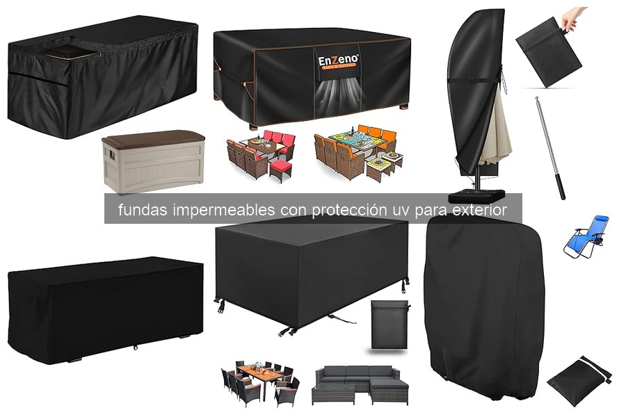 Cómo limpiar y mantener fundas impermeables UV para exterior