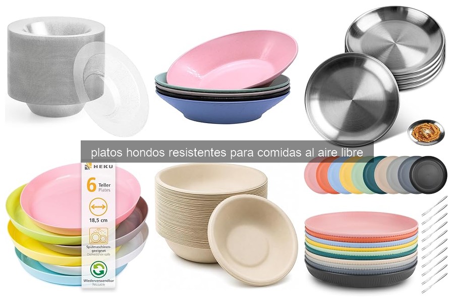 Cómo limpiar y mantener platos hondos resistentes fácilmente