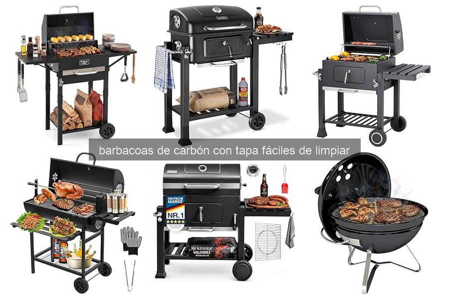 Cómo limpiar y mantener tu barbacoa de carbón con tapa