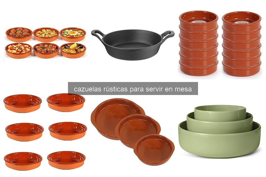 Cómo limpiar y mantener tus cazuelas rústicas para servir