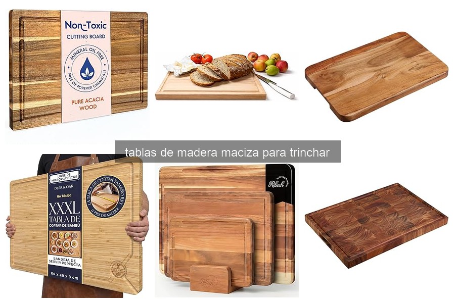 Cómo mantener una tabla de madera maciza para trinchar