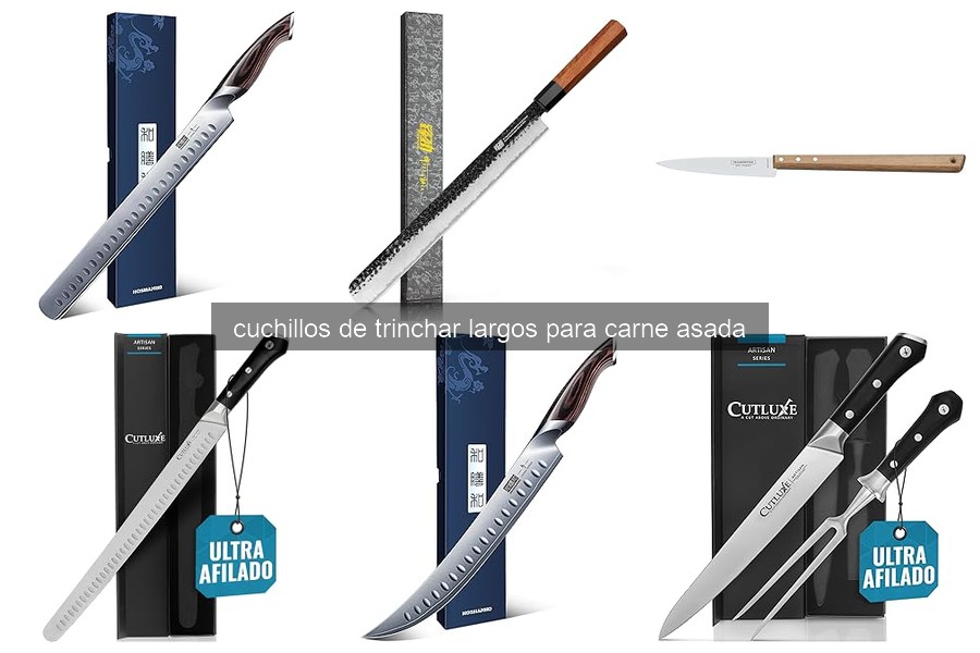 Cómo mantener y afilar cuchillos de trinchar largos
