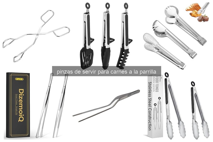 Cómo usar correctamente las pinzas de servir para carnes