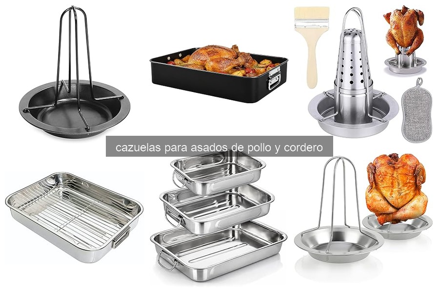 Cómo usar correctamente una cazuela para asados de pollo y cordero
