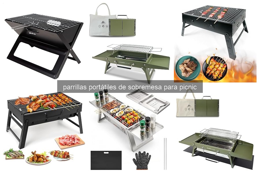Cómo usar una parrilla portátil de sobremesa de forma segura