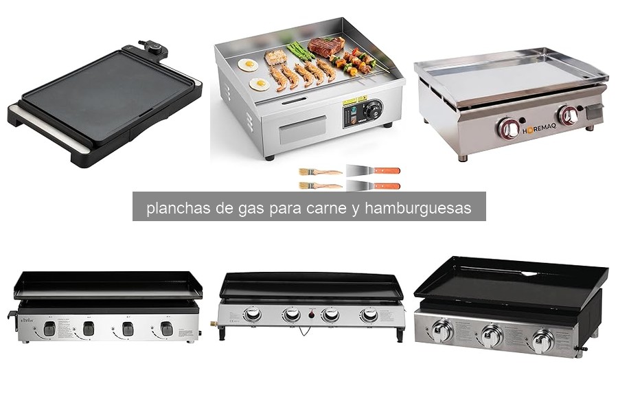 Cómo usar y limpiar una plancha de gas para carne