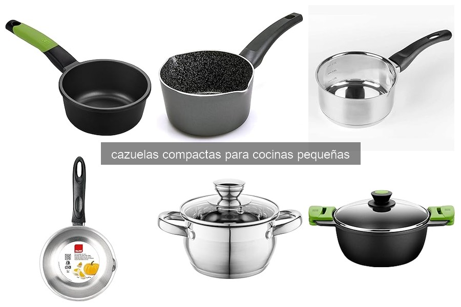 Cómo usar y mantener cazuelas compactas en cocinas pequeñas