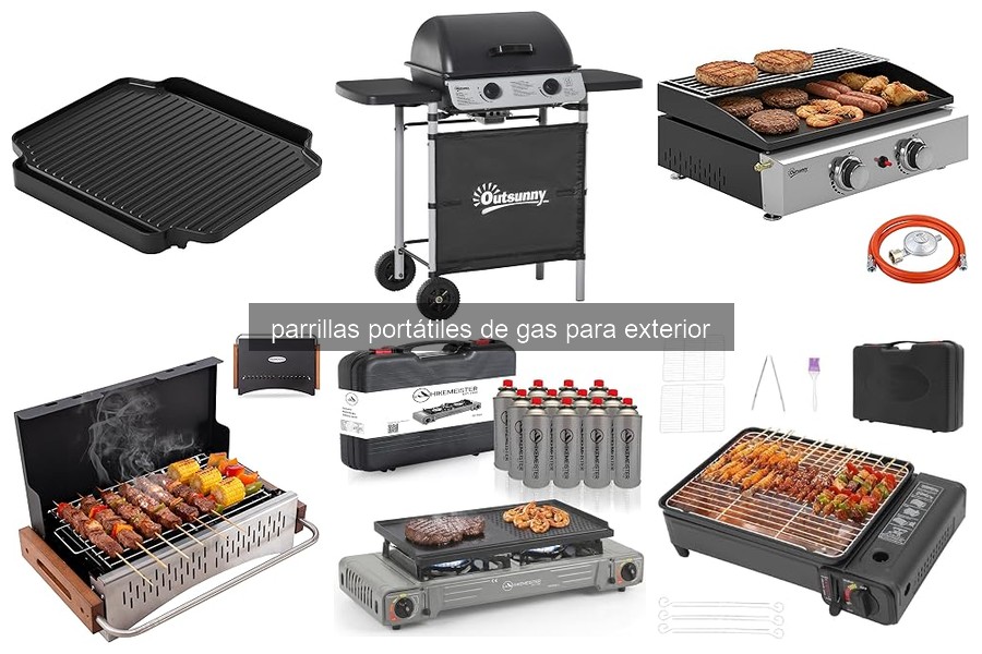Cómo usar y mantener parrillas portátiles de gas eficazmente