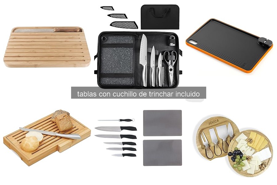 Cómo utilizar correctamente una tabla con cuchillo de trinchar