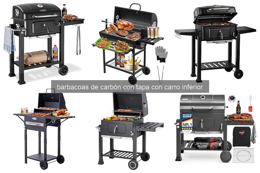 Comparativa de Barbacoas de Carbón con Tapa y Carro 2026