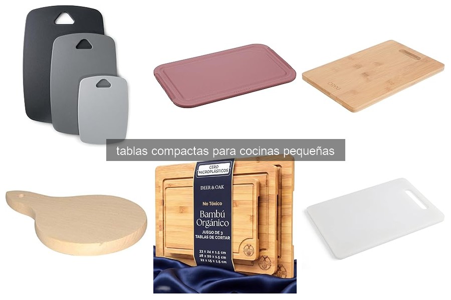 Comparativa de las Mejores Tablas Compactas para Cocinas Pequeñas