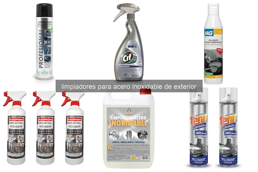 Comparativa de los mejores limpiadores para acero inoxidable