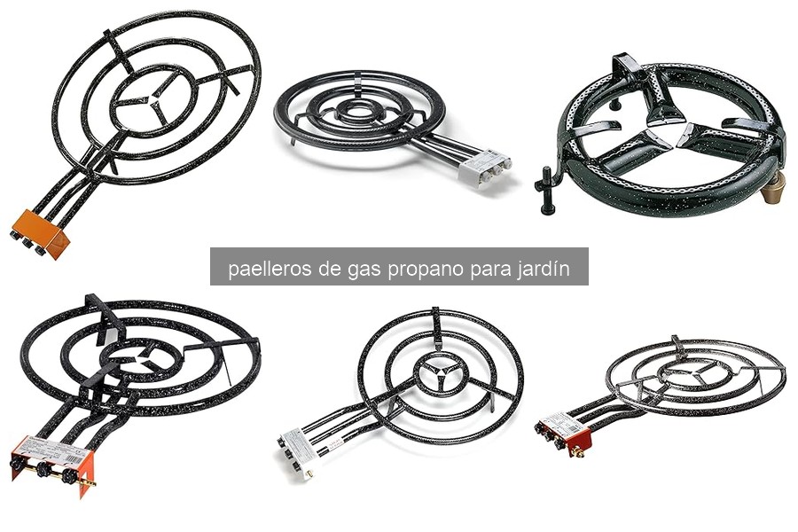 Comparativa de los mejores paelleros de gas propano para jardín