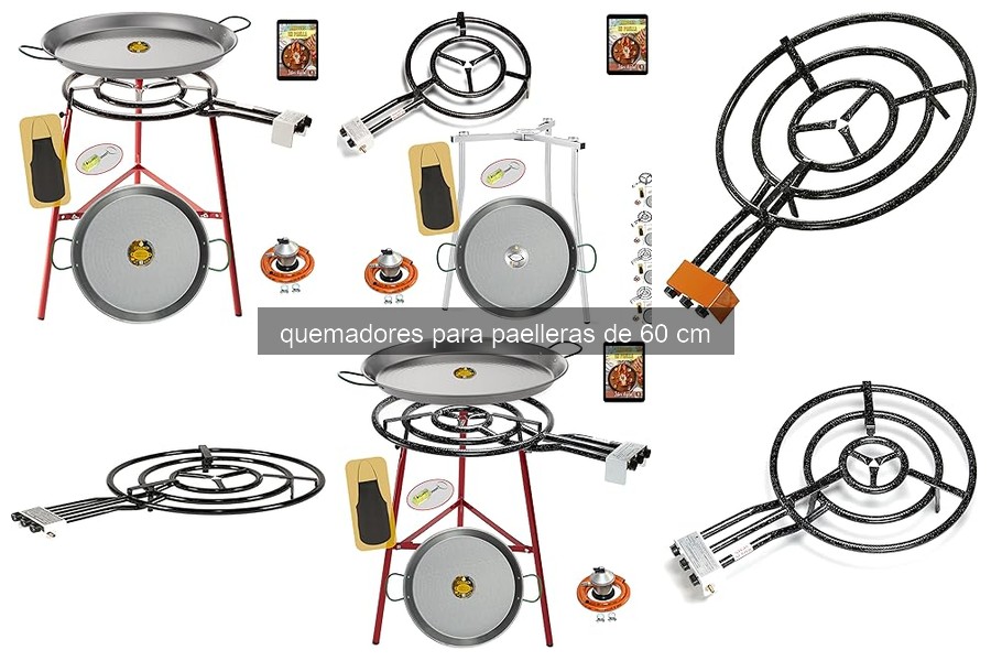 Comparativa de los mejores quemadores para paelleras de 60 cm