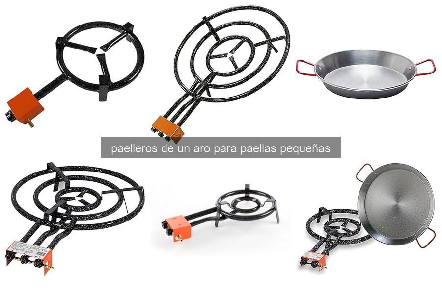 Comparativa de paelleros de un aro: mejores marcas y precios
