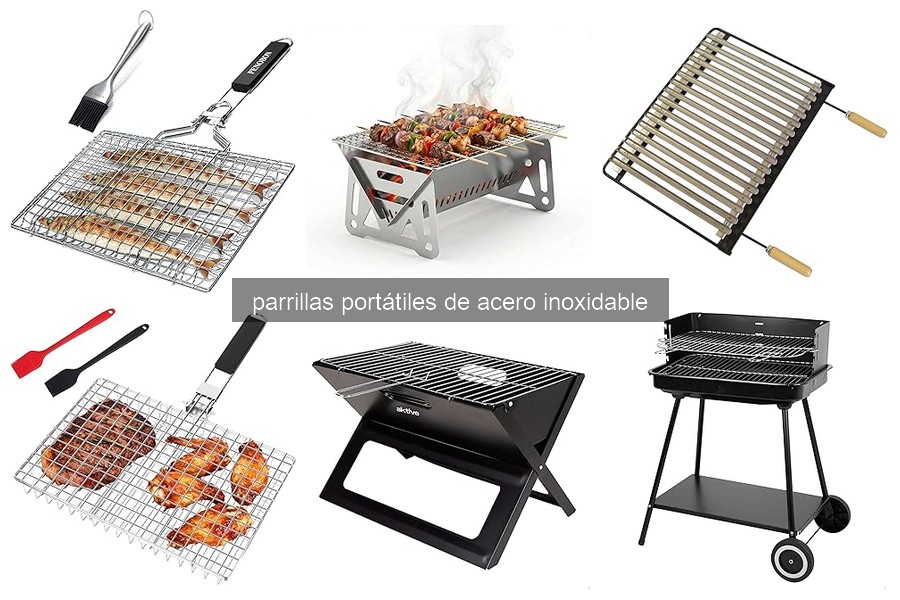 Comparativa de Parrillas Portátiles de Acero Inoxidable 2026