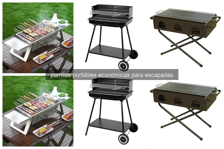 Consejos para elegir una parrilla portátil económica para camping