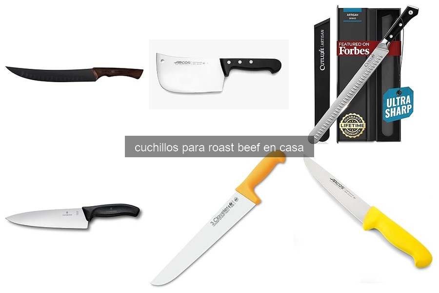 ¿Cuál es el mejor cuchillo para cortar roast beef?