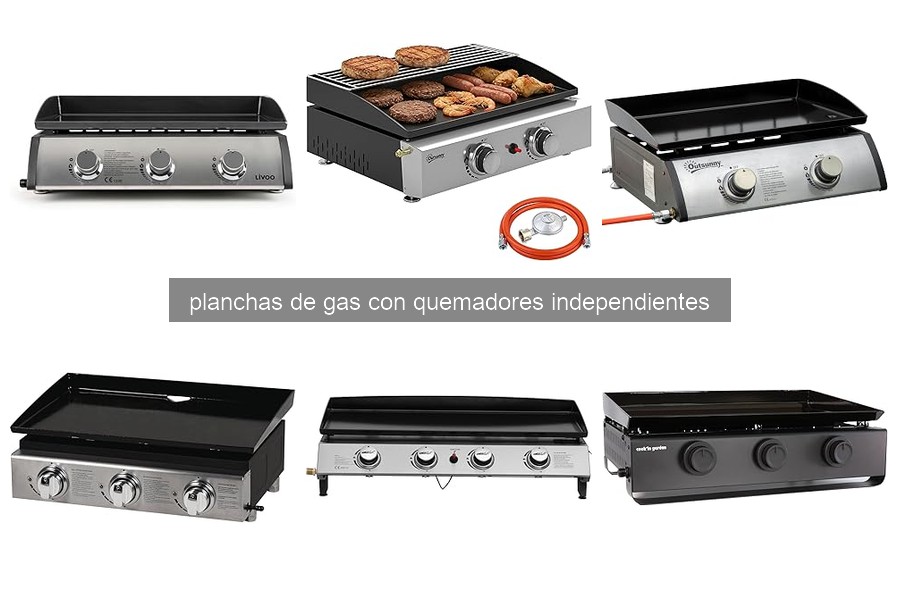 Descubre las Planchas de Gas con Quemadores Independientes