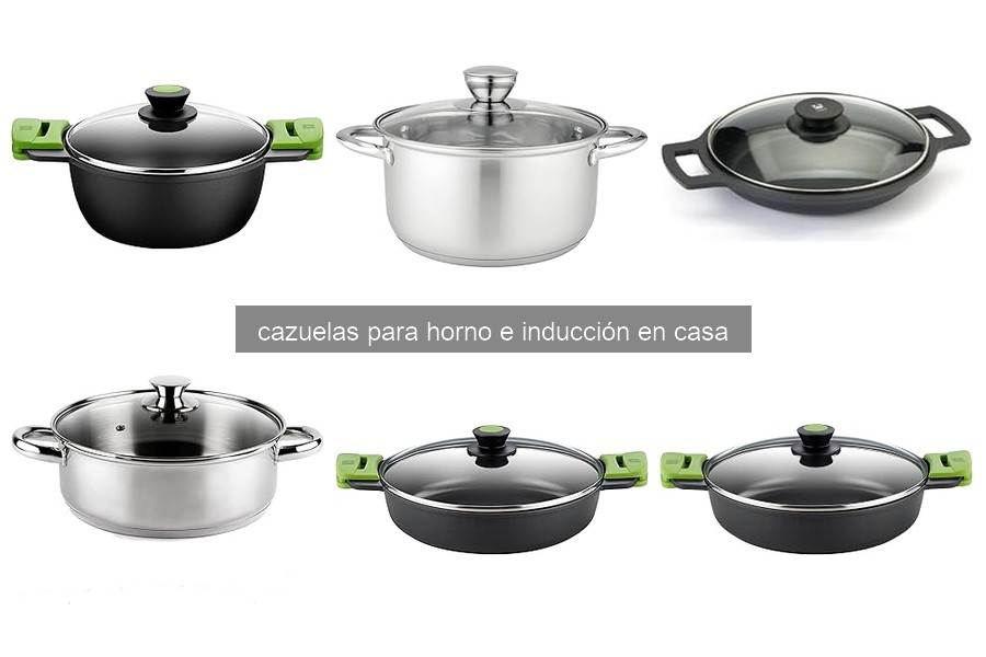 Diferencias entre cazuelas para horno e inducción