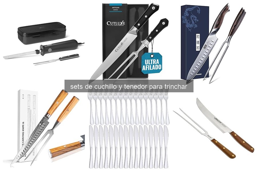 Diferencias entre sets de cuchillos y tenedores: acero vs cerámica