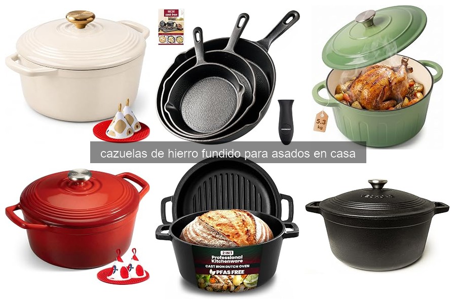 Dónde comprar cazuelas de hierro fundido a buen precio